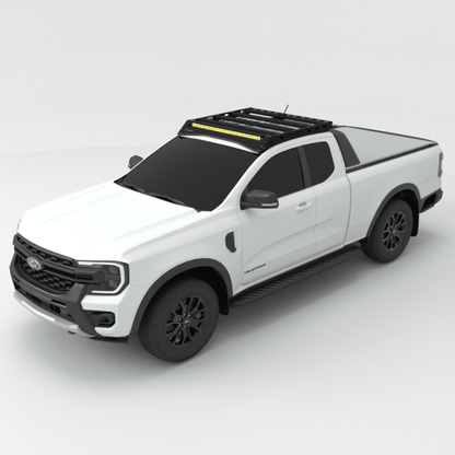 Predator Offroad Ford Ranger T6–T8 Extra Cab Roof Rack | 3CR12 Stainless | 270kg Static | 2011–2022
