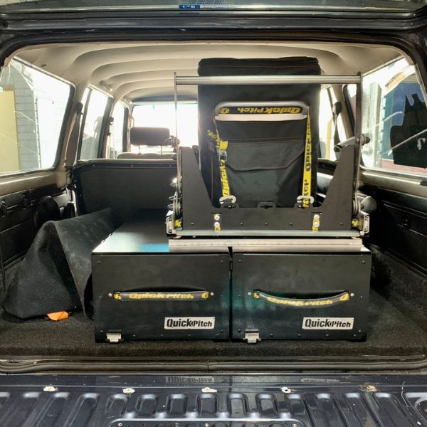Quick Pitch Heavy-Duty Aluminium Drawer System – Modular 4x4 & Canopy Storage