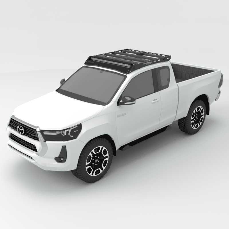 Predator Offroad Toyota Hilux GD6 Extra Cab Roof Rack | 3CR12 Stainless | 270kg Static | 2016–2025
