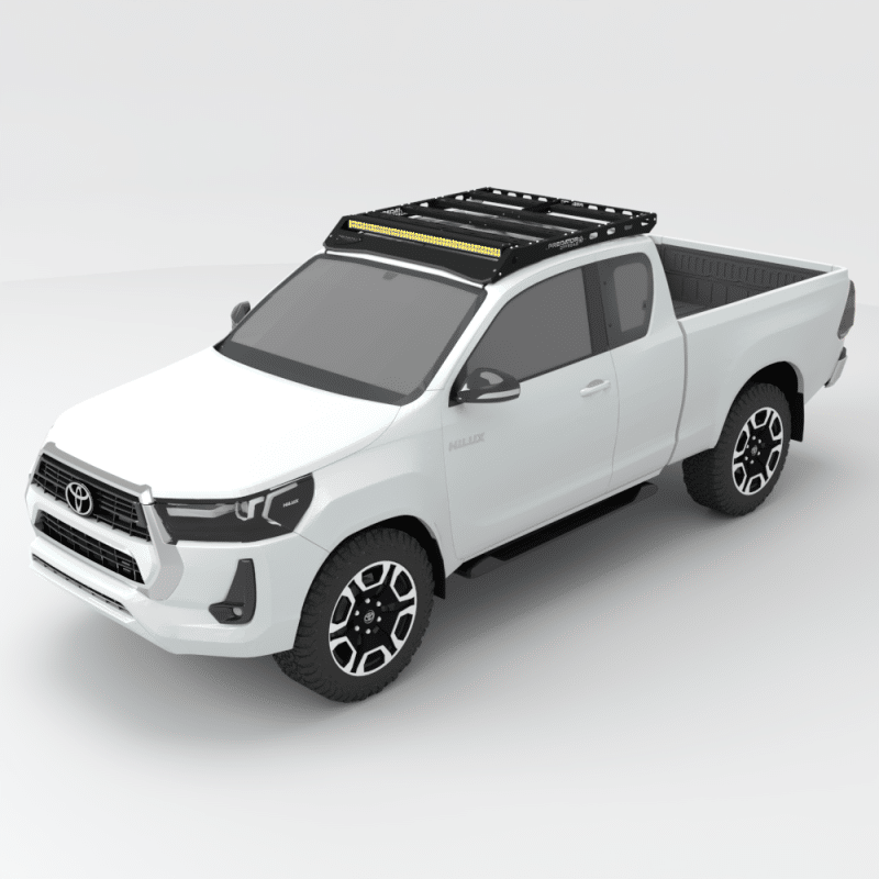 Predator Offroad Toyota Hilux GD6 Extra Cab Roof Rack | 3CR12 Stainless | 270kg Static | 2016–2025
