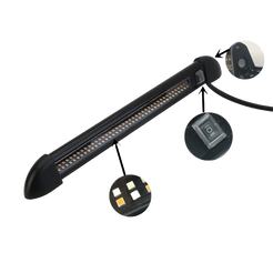 Flex 60° 360 mm White & Amber LED Light
