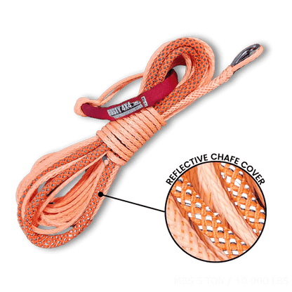 7mm 5-Ton Winch Line 15m COMBO