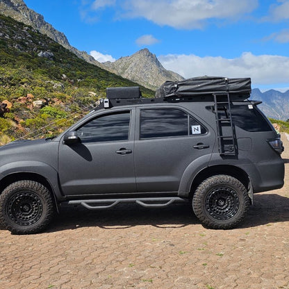 Predator Offroad Toyota Fortuner D4D Roof Rack Ladder | No-Drill | Magnetic Mount