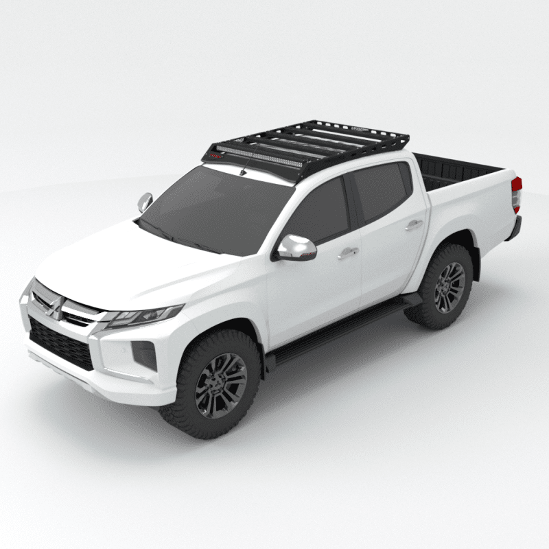 Predator Offroad Mitsubishi Triton L200 Gen 5 Double Cab Roof Rack | 3CR12 Stainless | 200kg Static | 2015–2023