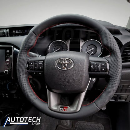 GD6 Red Stitch Steering Wheel + FREE AutoCast AirConnect!