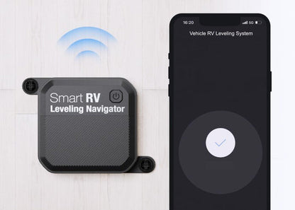Flex Adventures Smart RV Leveling Navigator | Wireless Bluetooth Caravan & Motorhome Level (RVS01)