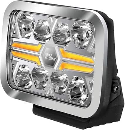 Hella Valuefit Blade Rectangular 9'' Chrome single