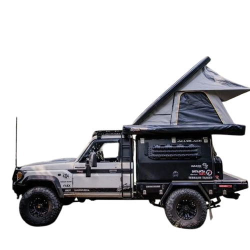 Quick Pitch RTT Rooftop Tent | Rivet-Less Hard-Shell Clamshell QPSA-RTT ...