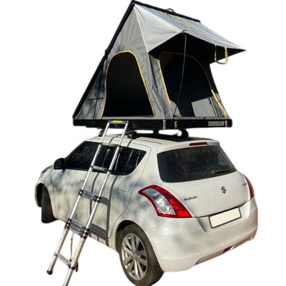 Quick Pitch Aero Rooftop Tent – Lightweight 65kg Hard-Shell Clamshell RTT for 2 Adults