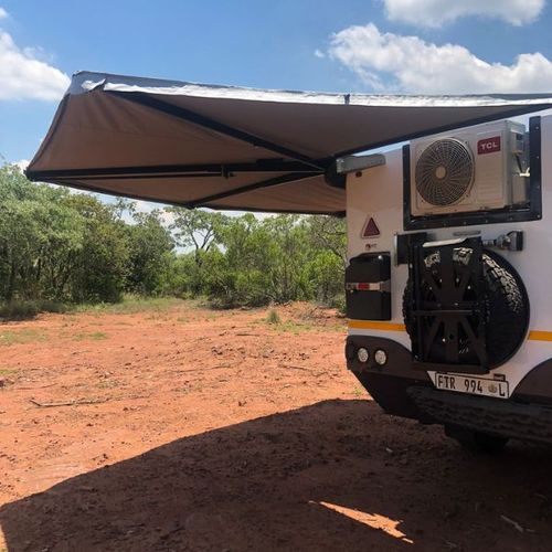 Quick Pitch Weathershade Maxx 270° Awning – Legless Freestanding 4x4 Canopy (17m² Shade)