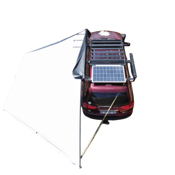 Quick Pitch 180° Weathershade Awning – Legless Freestanding 4x4 Canopy (10m² Shade)
