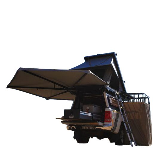 Quick Pitch Weathershade 20-Second 270° Awning – Legless Freestanding 4x4 Canopy (15m²)