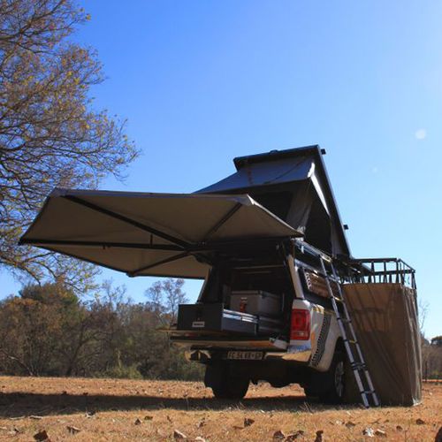 Quick Pitch Weathershade 20-Second 270° Awning – Legless Freestanding 4x4 Canopy (15m²)