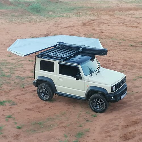Quick Pitch Weathershade 270° 2M Awning – Compact Legless Freestanding 4x4 Canopy (11.5m²)