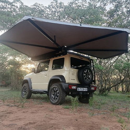 Quick Pitch Weathershade 270° 2M Awning – Compact Legless Freestanding 4x4 Canopy (11.5m²)