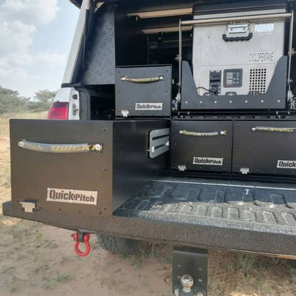 Quick Pitch Heavy-Duty Aluminium Drawer System – Modular 4x4 & Canopy Storage