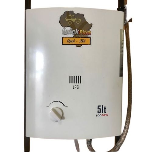 Quick Pitch Quick-Hot 5L Gas Camping Geyser – Instant Hot Water for Overlanding