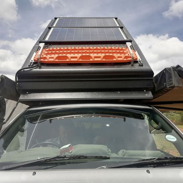 Quick Pitch RTT Trax-Mount (Pair) – Bolt-On MaxTrax Holder for Rooftop Tents