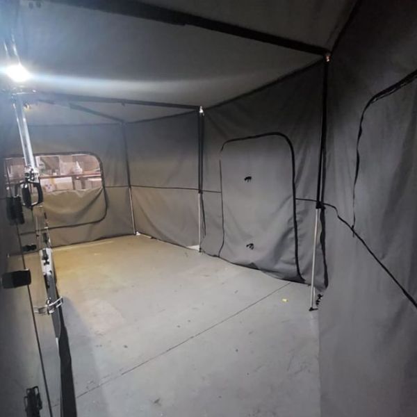 Quick Pitch Weathershade Awning Maxx Side Wall Kit – 5-Panel Full Enclosure for the 7m Maxx Awning