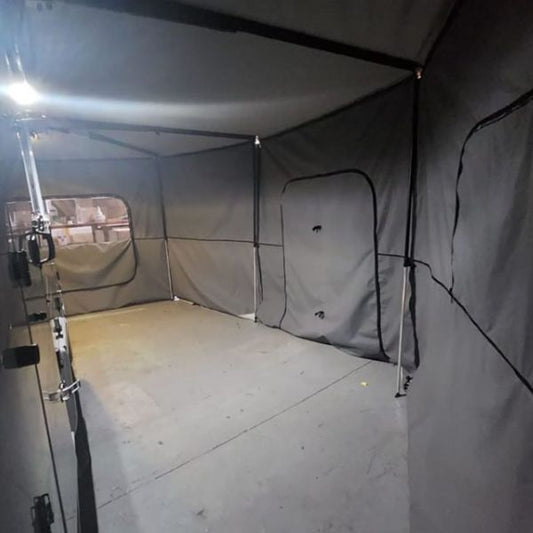 Quick Pitch Weathershade Awning Maxx Side Wall Kit – 5-Panel Full Enclosure for the 7m Maxx Awning