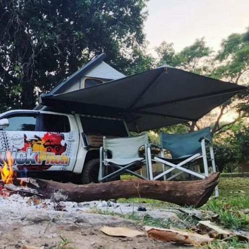 Quick Pitch Weathershade 20-Second 270° Awning – Legless Freestanding 4x4 Canopy (15m²)