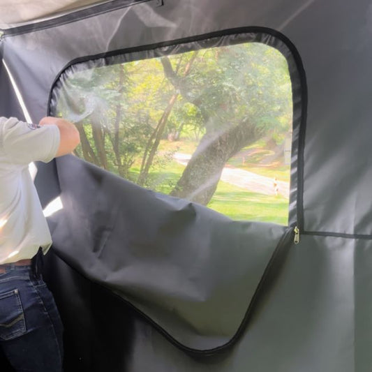 Quick Pitch 180° Weathershade Awning Side Wall Kit – Full Enclosure for Your Freestanding Awning