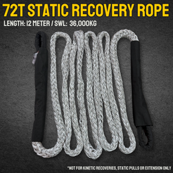 72-Ton Static Recovery Rope / Strop (12 Meters)