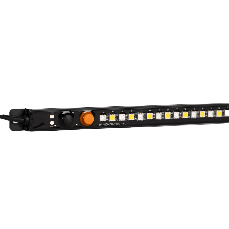 Flex Adventures 600mm Rigid LED Strip Light | White & Red | IP68 | Sealed Connector | 9–15V