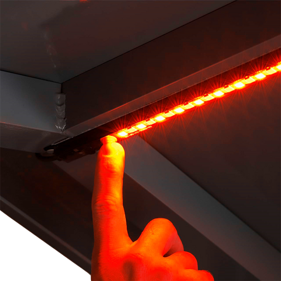 Flex 600 mm White & Red 12V LED Light