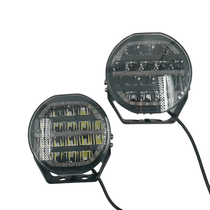 Flex 7” Round LED Driving Lights