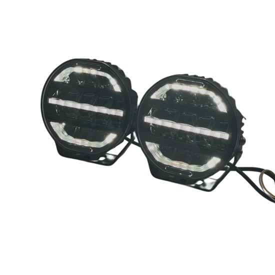 Flex 7” Round LED Driving Lights