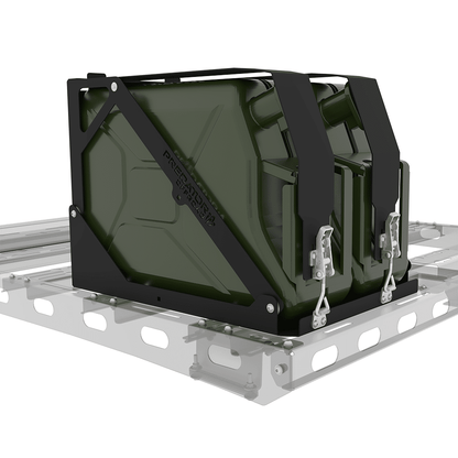 Predator Offroad Dual Jerry Can Brackets | 2x 20L | 3CR12 Stainless Steel