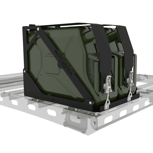 Predator Offroad Dual Jerry Can Brackets | 2x 20L | 3CR12 Stainless Steel