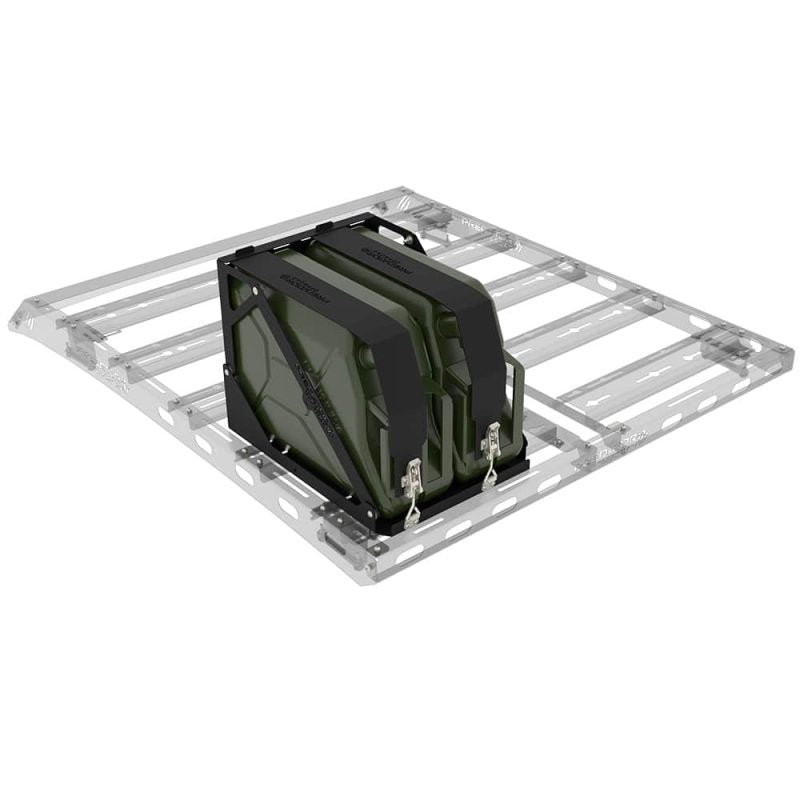 Predator Offroad Dual Jerry Can Brackets | 2x 20L | 3CR12 Stainless Steel