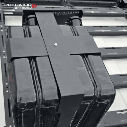 Predator Offroad Dual Jerry Can Brackets | 2x 20L | 3CR12 Stainless Steel
