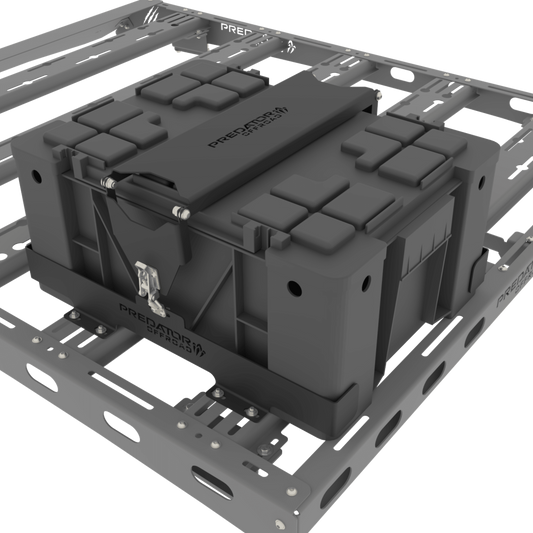 Predator Offroad Ammo Box Brackets | Lockable | Wolf Pack | 3CR12 Stainless