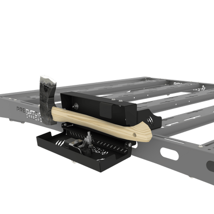 Spade/Axe Bracket Push Lock