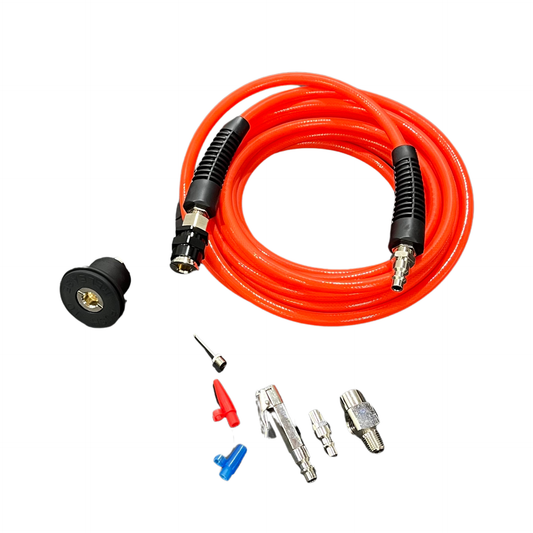 Flex Adventures Air Hose Set | 5m–6m Heavy-Duty Extension Kit for Onboard Compressors