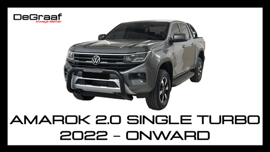 DeGraaf 76mm Stainless Steel Performance Exhaust | Next-Gen VW Amarok 2.0 Single-Turbo (2022–Present)
