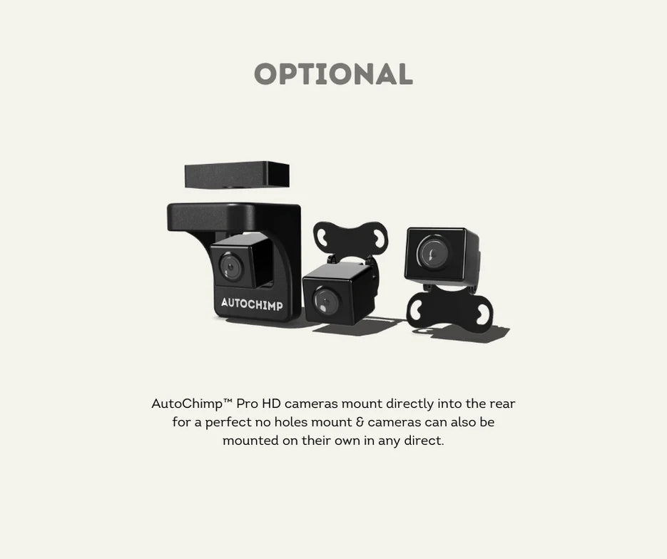 AutoChimp Front Camera Mounting Kit for Land Cruiser 70 Series