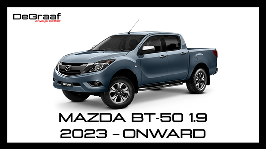 DeGraaf 76mm Stainless Steel Performance Exhaust | Mazda BT-50 1.9 DDi (2023–Present)