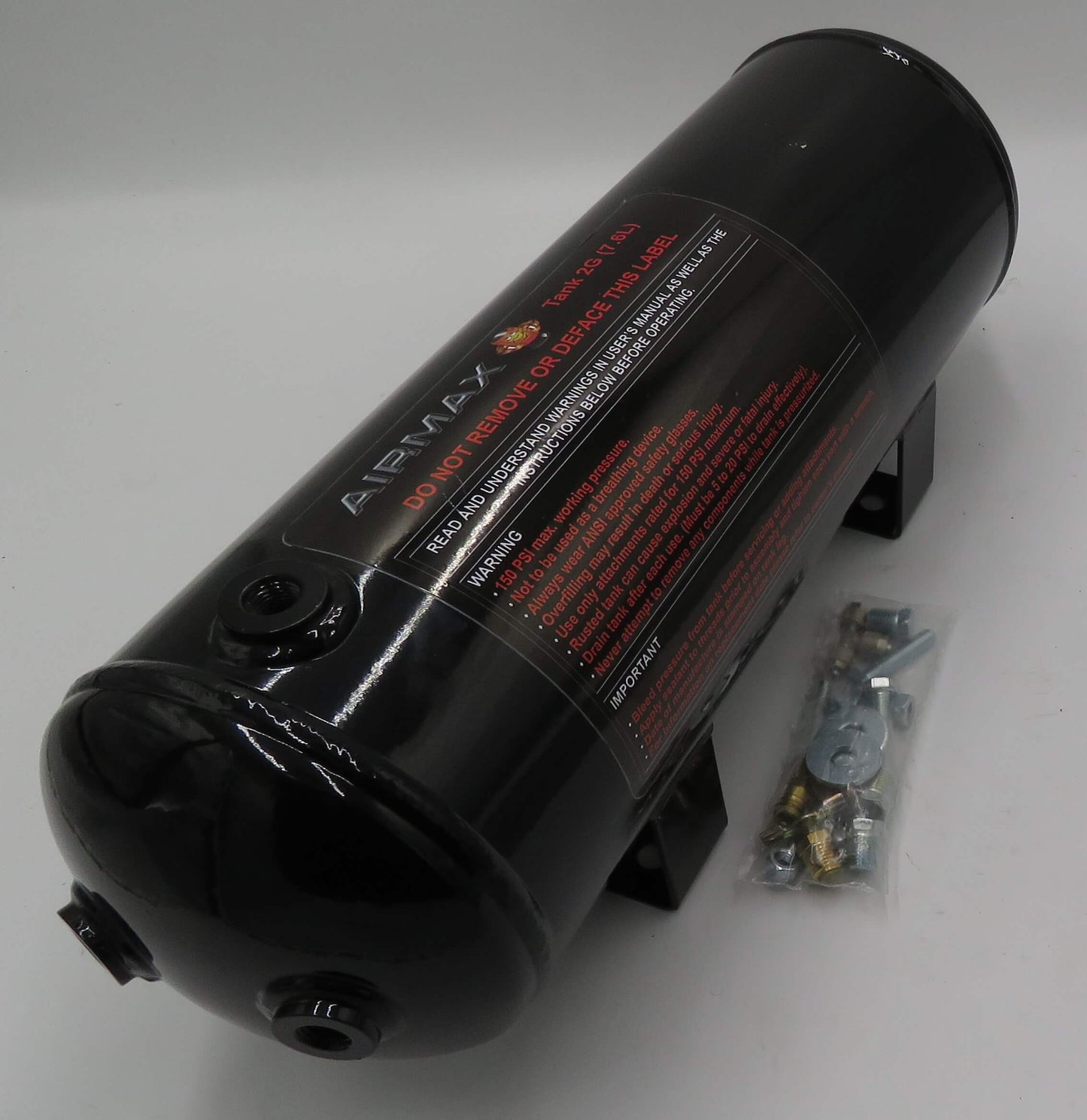 AIRMAX TANK KIT – 7.5 LITER (2 GALLON) TANK
