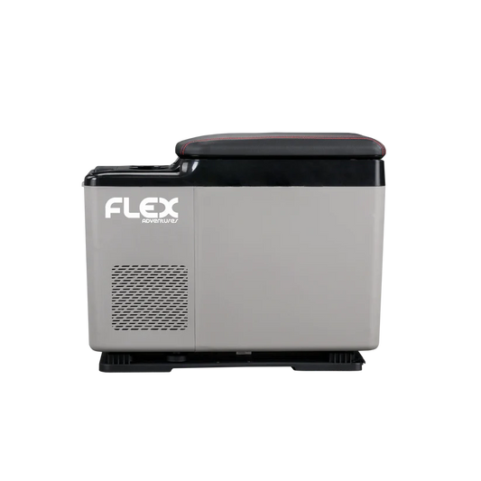 Flex Adventures CF15 15L Centre Console Fridge Freezer | Leather Armrest | Bluetooth | 12V/24V