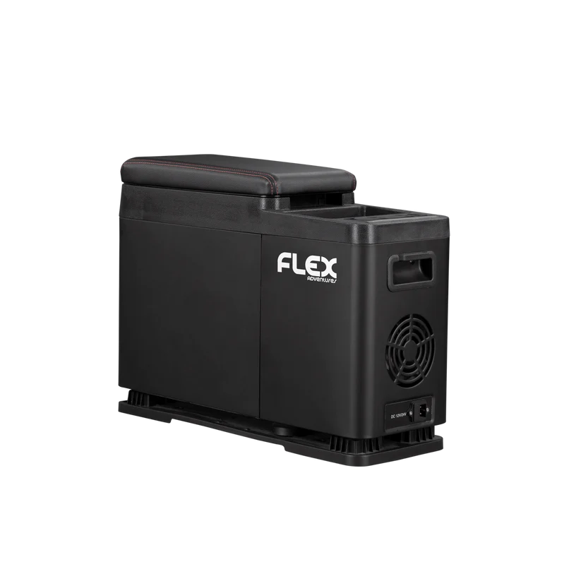 Flex Adventures CF8 8L Mini Compressor Fridge Freezer | Centre Console | Wireless Charging | 12V/24V