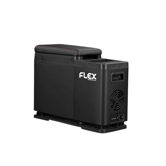 Flex Adventures CF8 8L Mini Compressor Fridge Freezer | Centre Console | Wireless Charging | 12V/24V
