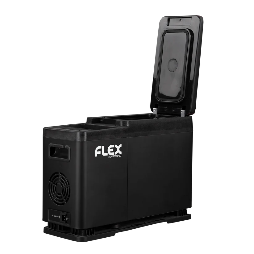 Flex Adventures CF8 8L Mini Compressor Fridge Freezer | Centre Console | Wireless Charging | 12V/24V