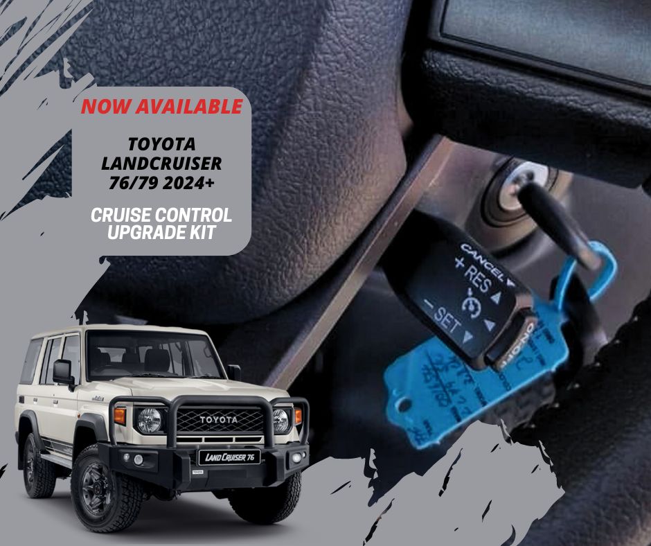 AutoTech Toyota Land Cruiser 2.8 Cruise Control, Reverse Cam and Steering Wheel Button Combo Deal