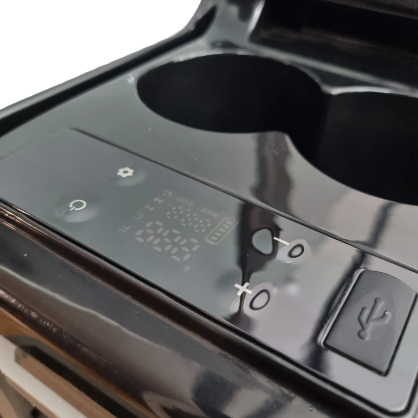 Flex Adventures CF15 15L Centre Console Fridge Freezer | Leather Armrest | Bluetooth | 12V/24V