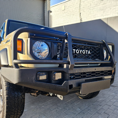 Land Cruiser 76/ 78/ 79 Front Bullbar Bumper Combo - Facelift (2024 - Onwards)