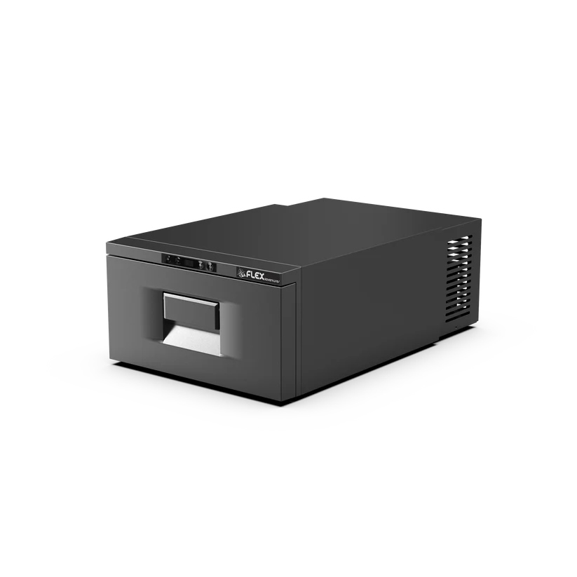Flex Adventures D30 20L Drawer Fridge Freezer | Built-In Canopy & Drawer System | Bluetooth | 12V/24V